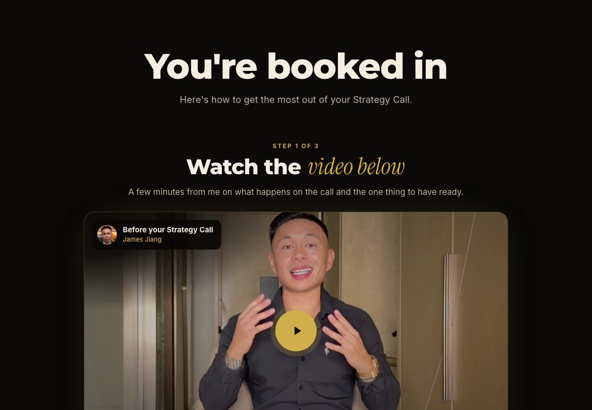 Booked page preview
