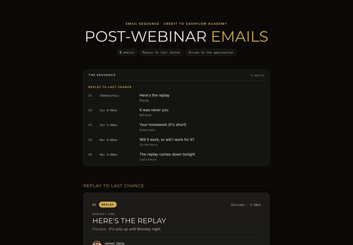 Post-webinar preview